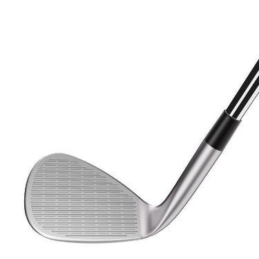 TaylorMade Hi-Toe 3 Wedge in Chrome showing the face of the club on a white background.