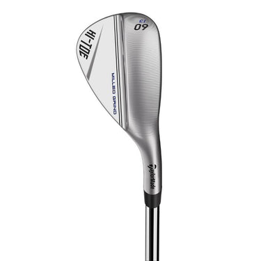 TaylorMade Hi-Toe 3 Wedge in Chrome showing the sole and back of the club head