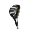 Callaway Paradym Golf Hybrid with the sole of the club head showing on a white background