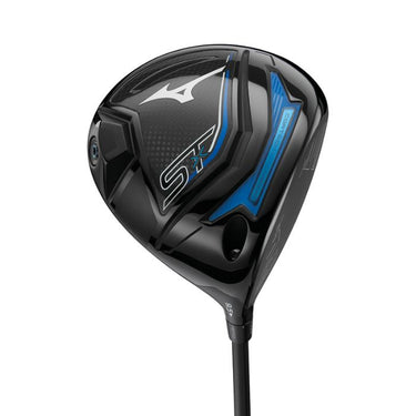 Mizuno ST-X 230 Golf Driver with sole of the club head showing on a white background