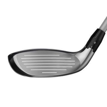 Callaway Paradym X Golf Hybrid with the face showing on a white background