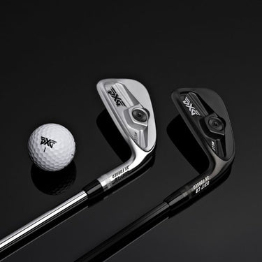 PXG 0317 CB Black and Chrome Golf Irons