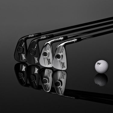 PXG 0317 ST Black and Chrome Golf Irons