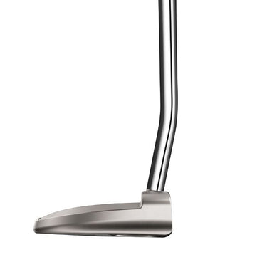 TaylorMade TP Reserve M37 Single Bend Golf Putter being shown from the angle of the toe