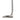 TaylorMade TP Reserve M33 Small Slant Golf Putter at the address position being looked at from the toe on a white background
