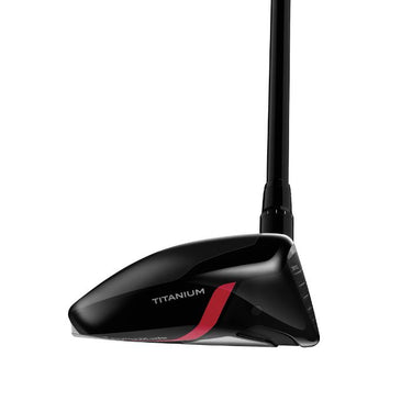 TaylorMade Stealth Plus Golf Fairway Wood from the toe