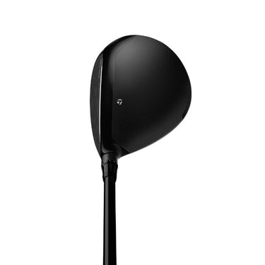 TaylorMade Stealth Plus Golf Fairway Wood at the address position