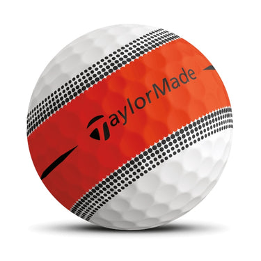 TaylorMade Tour Response Orange Stripe Golf Balls 2024 (Dozen)