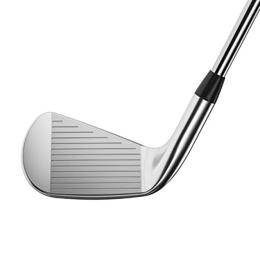 Titleist 2023 T100 Golf Iron being face being shown on a white background