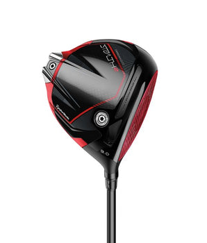 TaylorMade Stealth 2 Driver Black / Red Profile view