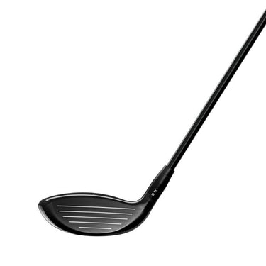 Titleist TSR2+ fairway wood on white background showing the face of the club